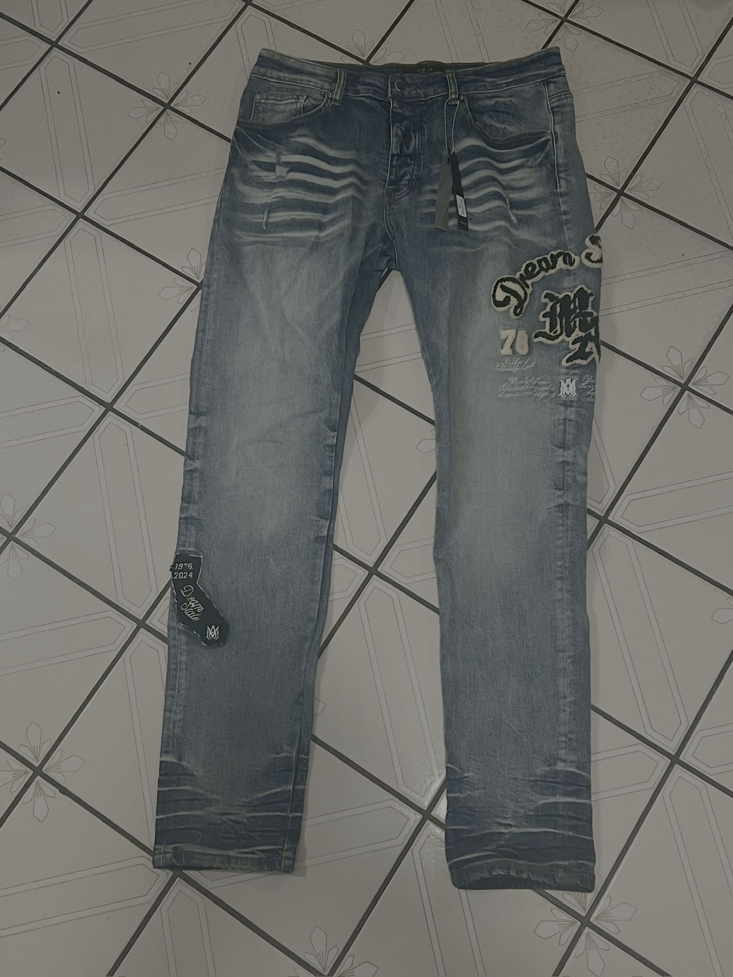 Amiri Dream Team Jeans Limited Edition SIZE 34