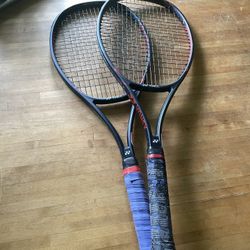 Two Yonex VCORE Pro 97 Tennis Racquets 