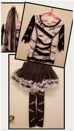Girl's Stitched Doll Costume