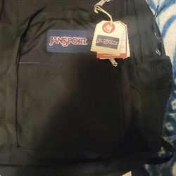 New  jansport student black backpack $30