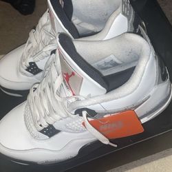 Jordan 4 Retro White Cement