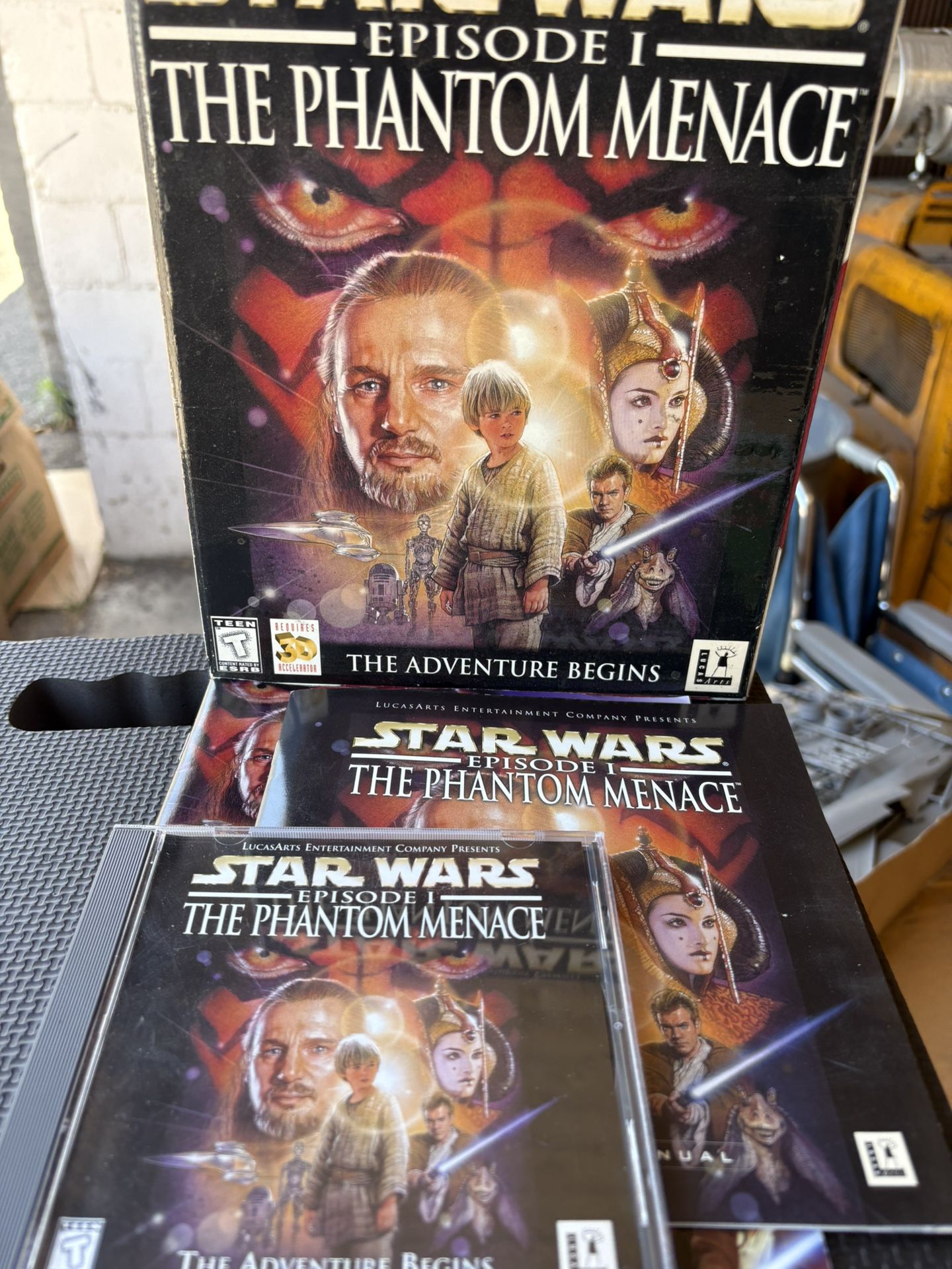 Star Wars Phantom Menace CDRom Game