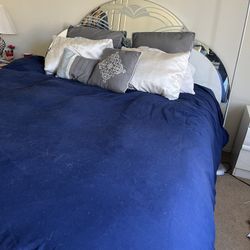 California King Bed W/ mattress