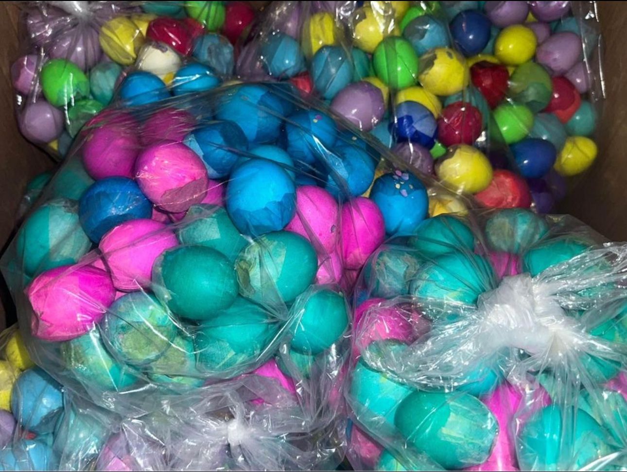 Confetti Easter Eggs