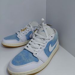 Jordan Low SE "DENIM". Women’s 8 6.5Y. Brand New. No Box.
