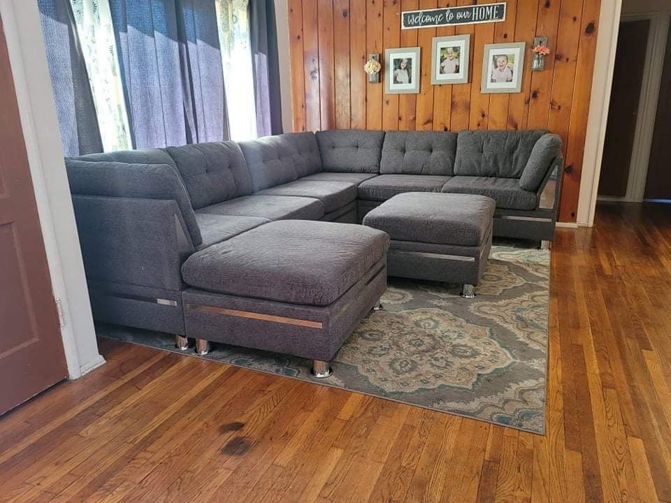 New Modular Sectional Couch Only $50 Down Payment