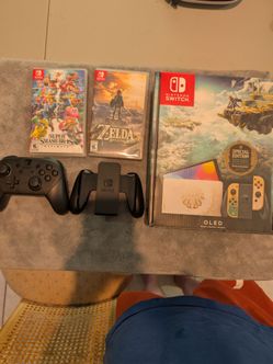 Nintendo Switch OLED Zelda Special Edition Bundle