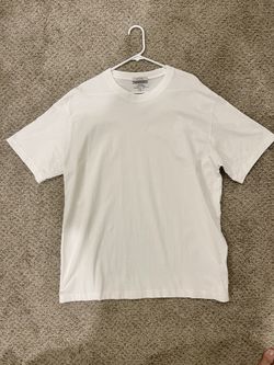 COS Men's white oversized cotton T-shirt