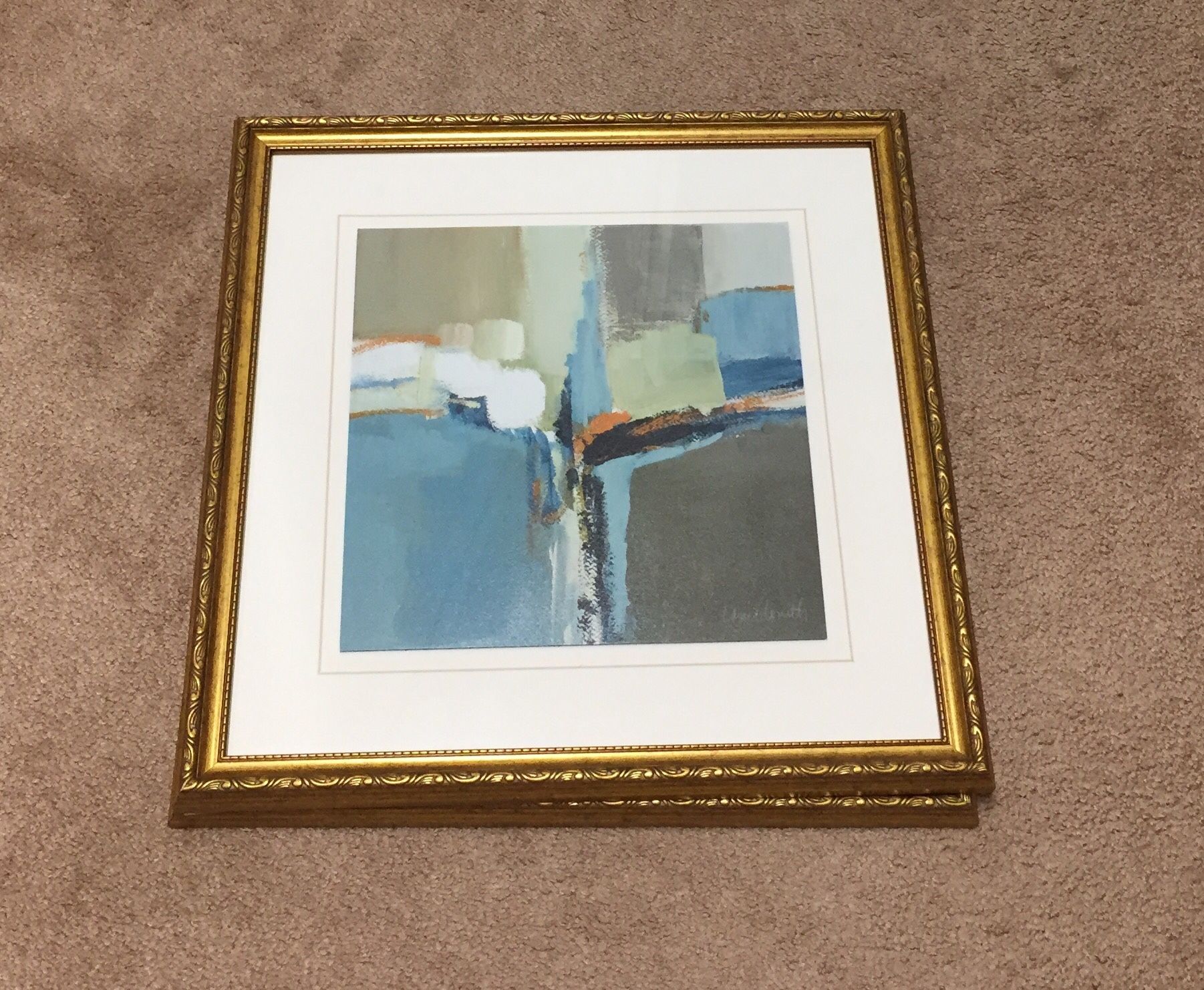 Lanie Coneth abstract painting framed wall art
