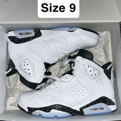 Jordan 6 Retro Reverse Oreo Size 9