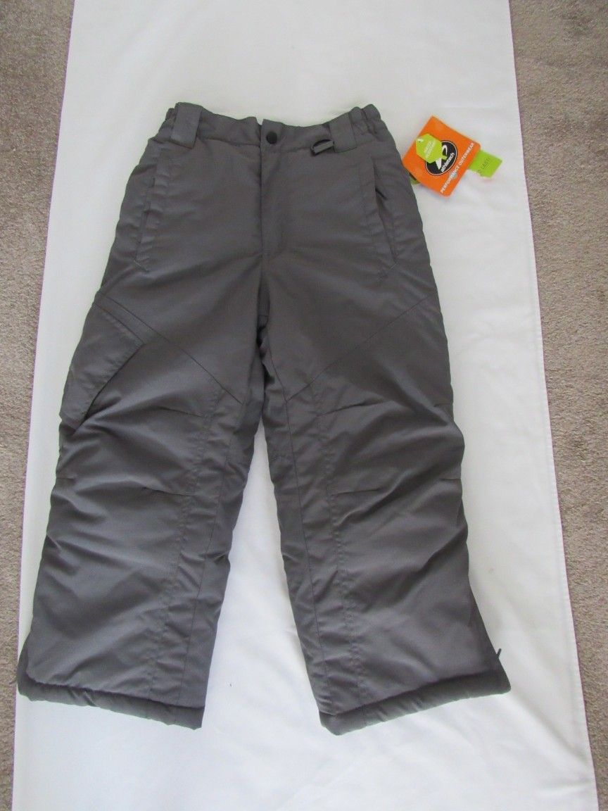 Athletech Youth 8 Gray Snow Pants 