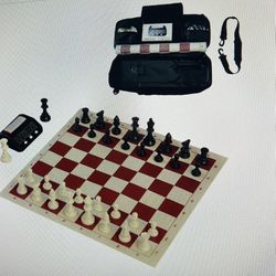 Chess Set Professional - ALL IN ONE - 20” Large Board