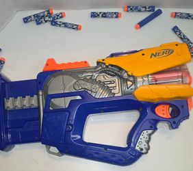 Nerf N-Strike Firefly REV-8 Glow Dart Blaster – Tested & Working!