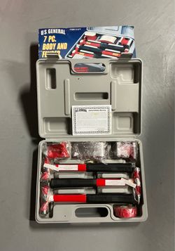 U.S. General 7 Pc. Body and Fender Hammer Set