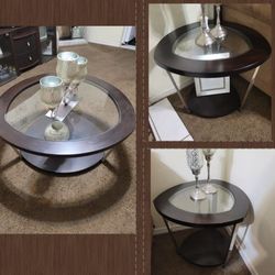 3 PIECE LIVING ROOM TABLE SET