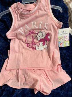 Girls size 6 Disney Aristocats matching set NWT