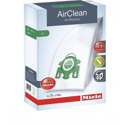 Miele U AirClean 3D Bags for Uprights