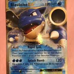 Blastoise EX 21/108 NM Near Mint XY Evolution Full Art Ultra Rare Holo Pokemon