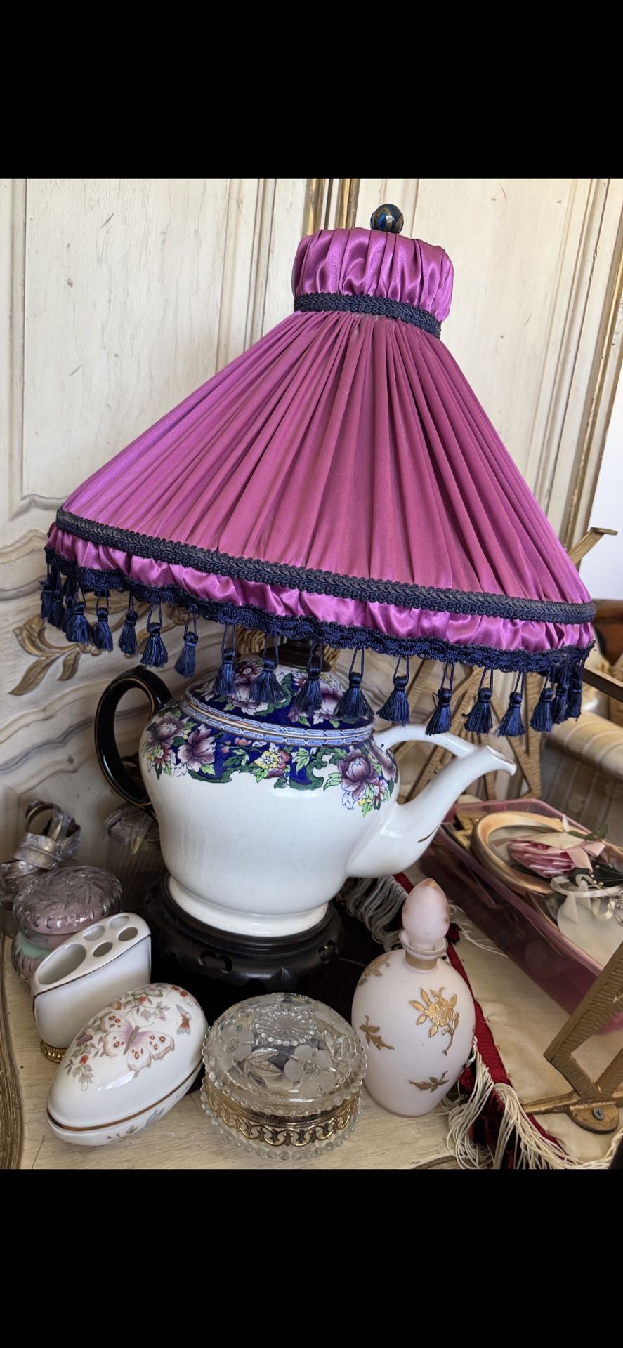 Vintage Pot Lamp