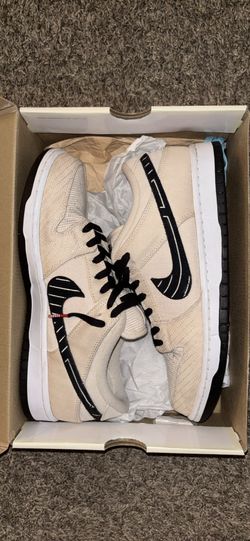 Nike SB Dunk Low - ‘Albino & Preto’ Size 10 Worn Lightly