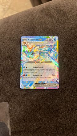 Vaporeon 023 Prismatic Pokemon 