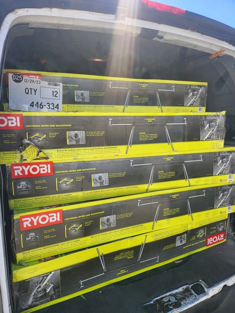 RYOBI MITER SAW STAND NEW