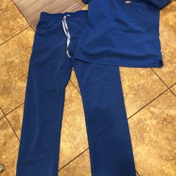 Womens Figs Scrubs Set, Small