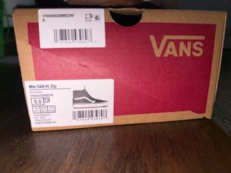 Sk8 hi zip mte black/wht TD 9