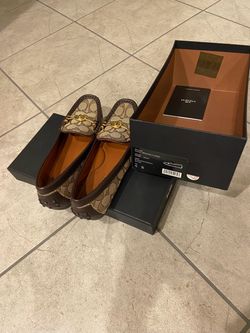 New in box: Coach T-lock loafer, size 6