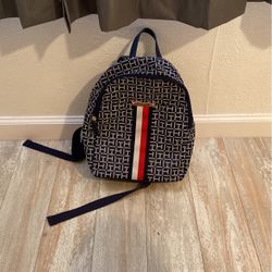 Tommy Hilfiger Navy Blue Backpack