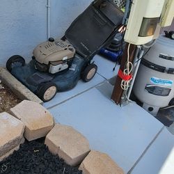 Gas And Electric lawn Mower 