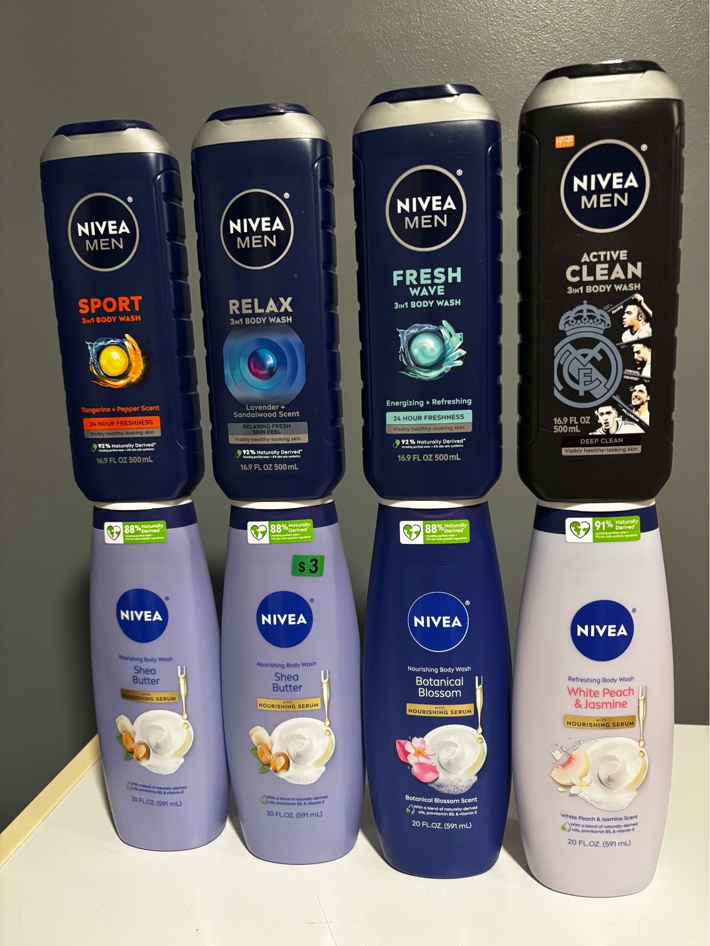 Nivea body wash