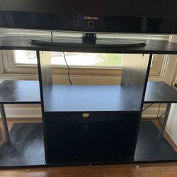 Black TV Stand 