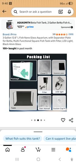 Ipriro acuarium kit