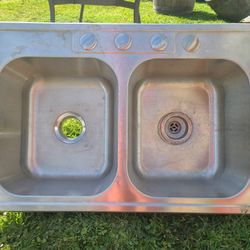 2 Basin Sink Over Counter