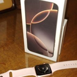 Apple - iPhone 16 Pro Max - Factory Unlocked (Bundle) W Apple Watch & Airpod Pro's