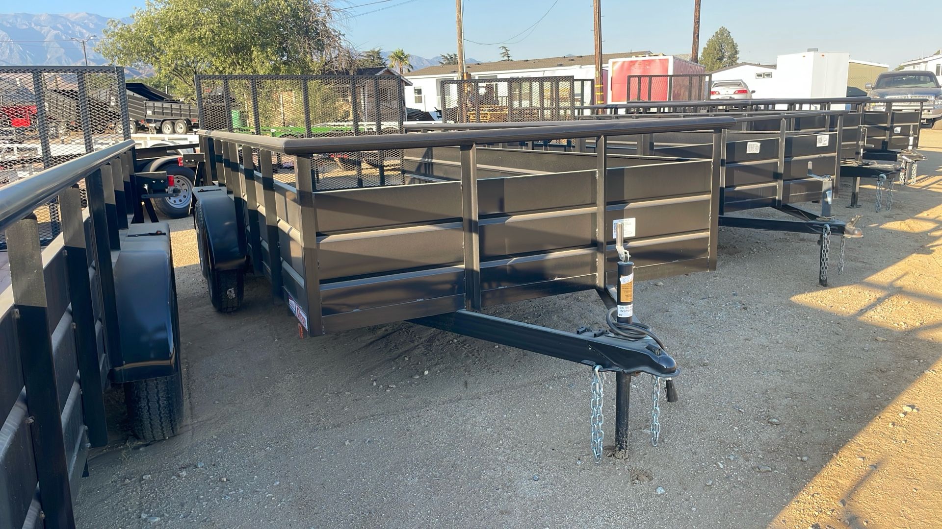 7x16 Landscape Trailer With Electric Brakes
