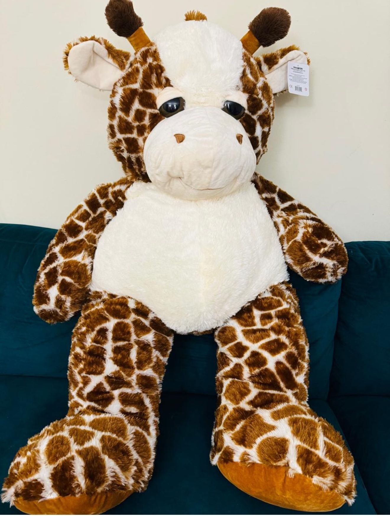 Plush Stuffed Cow Toy - Beautiful & Giant