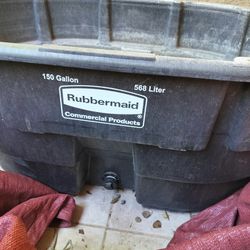 Rubbermaid 150 Gallon. Best Offer 