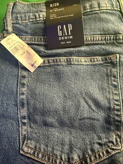 Gap Denim Stretch Mid Rise Jeans Size 8/29