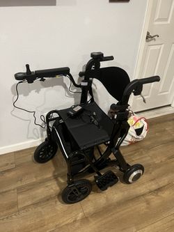 Wheelator Lightweight Motorized Hybrid – Wheelchair and Walker