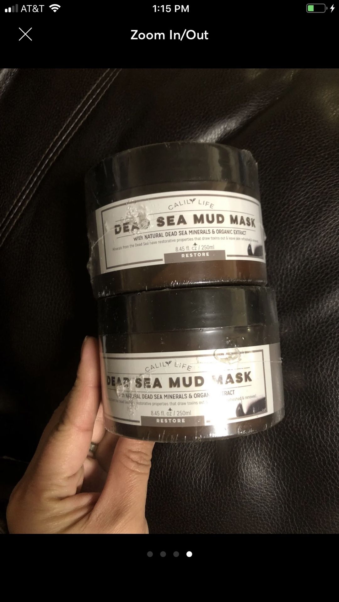 Dead Sea Mud Mask Face 2 Bottles