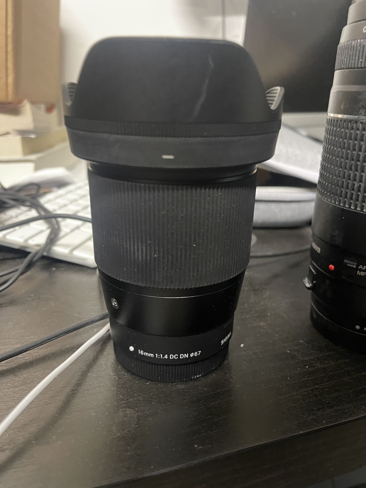 Sigma 16mm Lens
