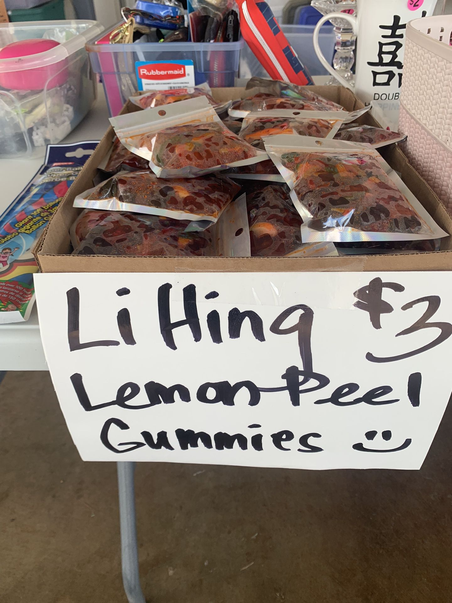 Li Hing Lemon Peek Gummies