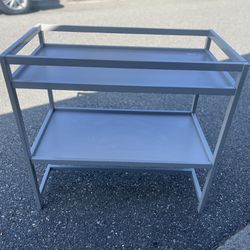 Grey Baby Changing Table