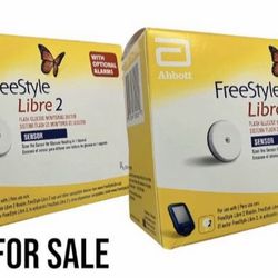 Brand New Freestyle Libre 2 SENSOR- Set Of 2 Boxes 