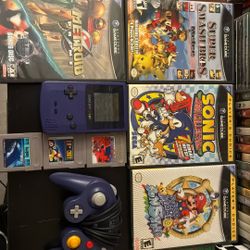 GameCube, Gameboy, Ps1 Game/console Lot