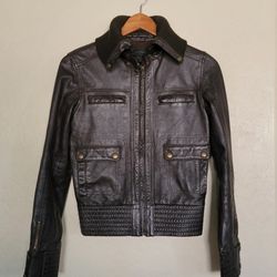 Genuine Leather Jacket. Soft Leather. Size Small