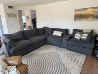 Kennedy reclining sectional living spaces