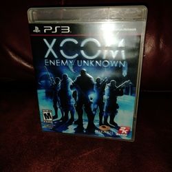 Xcom Enemy Unknown For PS3!